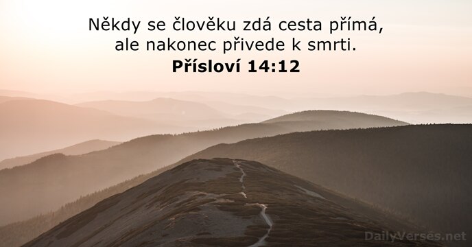 Přísloví 14:12