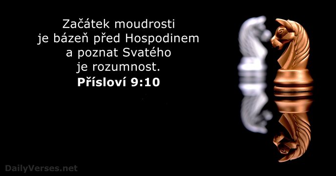 Přísloví 9:10