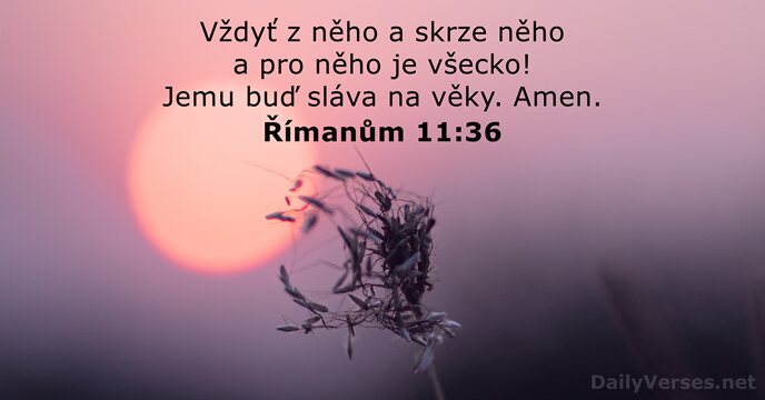 Římanům 11:36