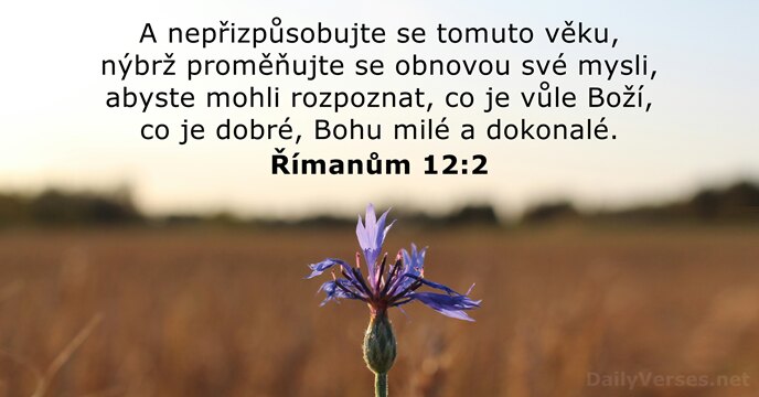 Římanům 12:2