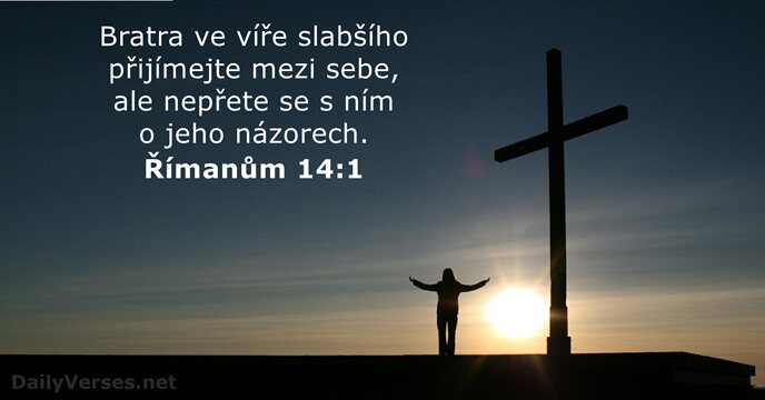 Římanům 14:1