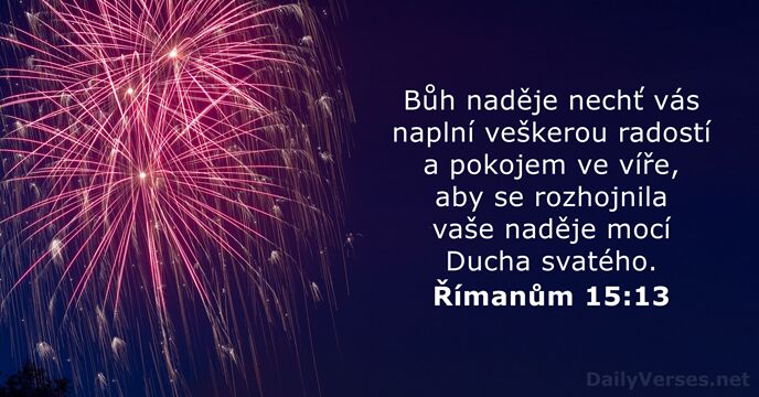 Římanům 15:13