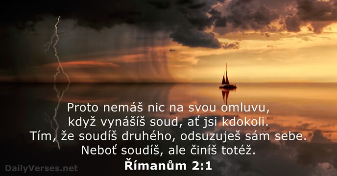 Římanům 2:1