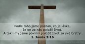 1. Janův 3:16