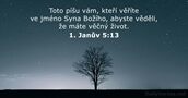 1. Janův 5:13