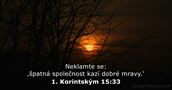 1. Korintským 15:33