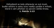 1. Petrův 1:13