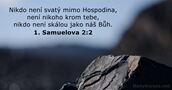 1. Samuelova 2:2