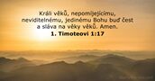 1. Timoteovi 1:17