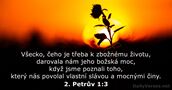 2. Petrův 1:3