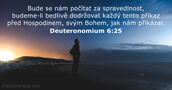 Deuteronomium 6:25