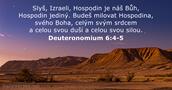 Deuteronomium 6:4-5