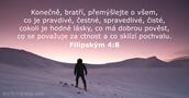 Filipským 4:8