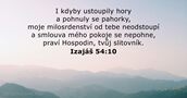 Izajáš 54:10