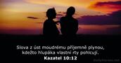 Kazatel 10:12