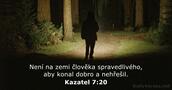 Kazatel 7:20