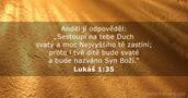 Lukáš 1:35
