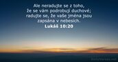 Lukáš 10:20