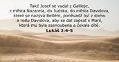 Lukáš 2:4-5