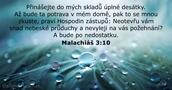 Malachiáš 3:10