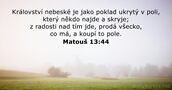 Matouš 13:44