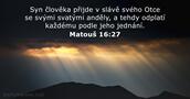 Matouš 16:27