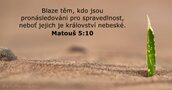 Matouš 5:10