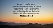 Matouš 5:18