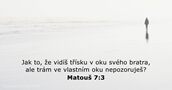 Matouš 7:3
