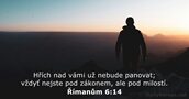 Římanům 6:14