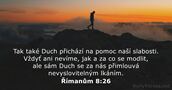 Římanům 8:26