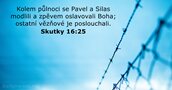 Skutky 16:25