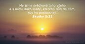 Skutky 5:32