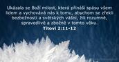 Titovi 2:11-12