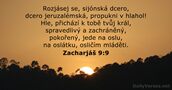 Zacharjáš 9:9