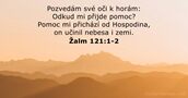 Žalm 121:1-2