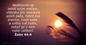 Žalm 44:4