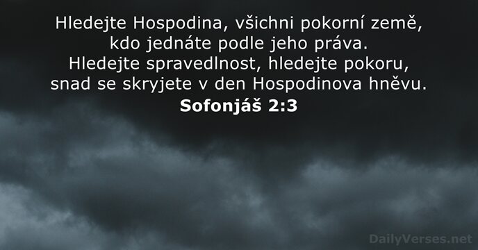 Sofonjáš 2:3