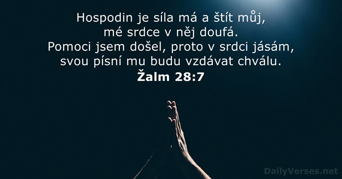 Žalm 28:7