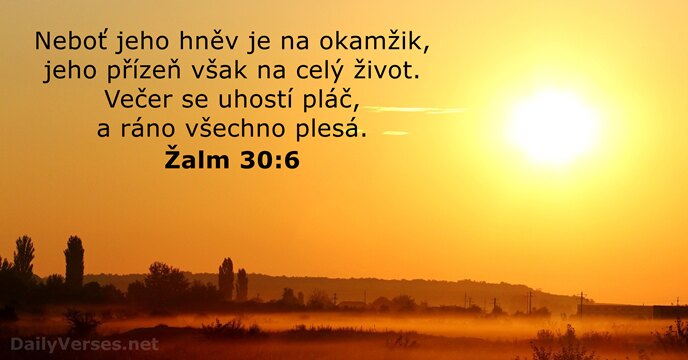 Žalm 30:6