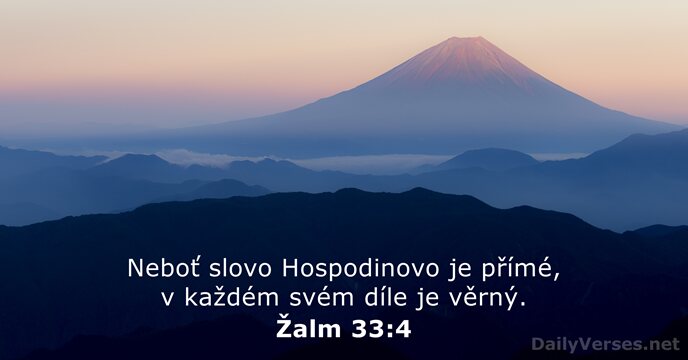 Žalm 33:4