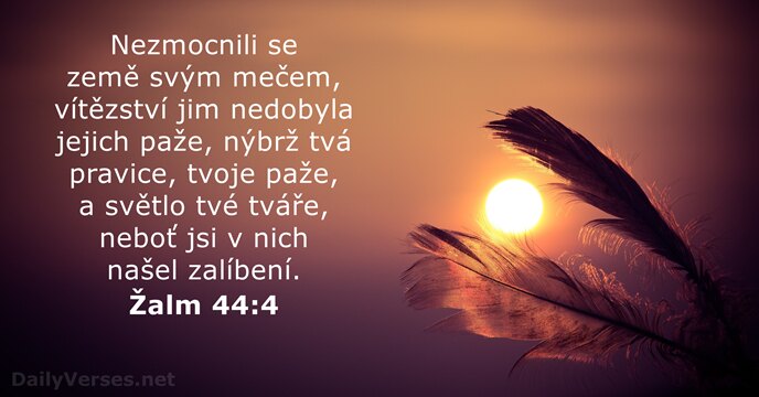 Žalm 44:4