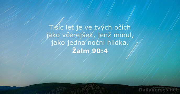 Žalm 90:4