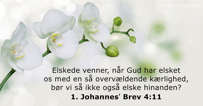1. Johannesʼ Brev 4:11