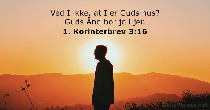 1. Korinterbrev 3:16