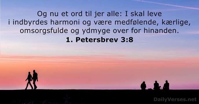 1. Petersbrev 3:8