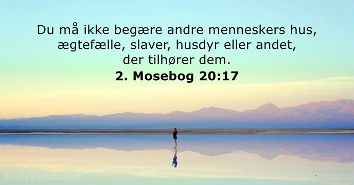 2. Mosebog 20:17