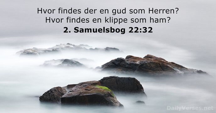 2. Samuelsbog 22:32