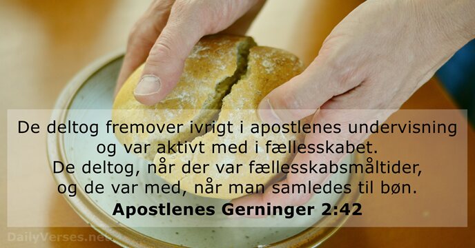 Apostlenes Gerninger 2:42