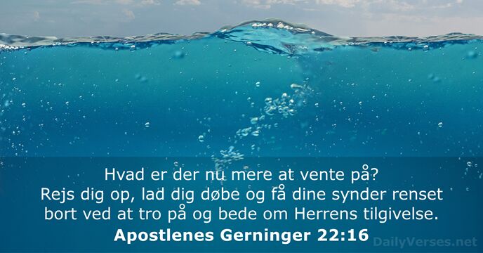 Apostlenes Gerninger 22:16